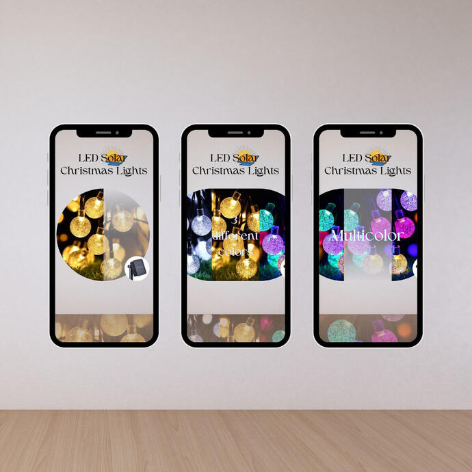 LED Christmas lights